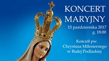 Zaproszenie na Koncert Maryjny
